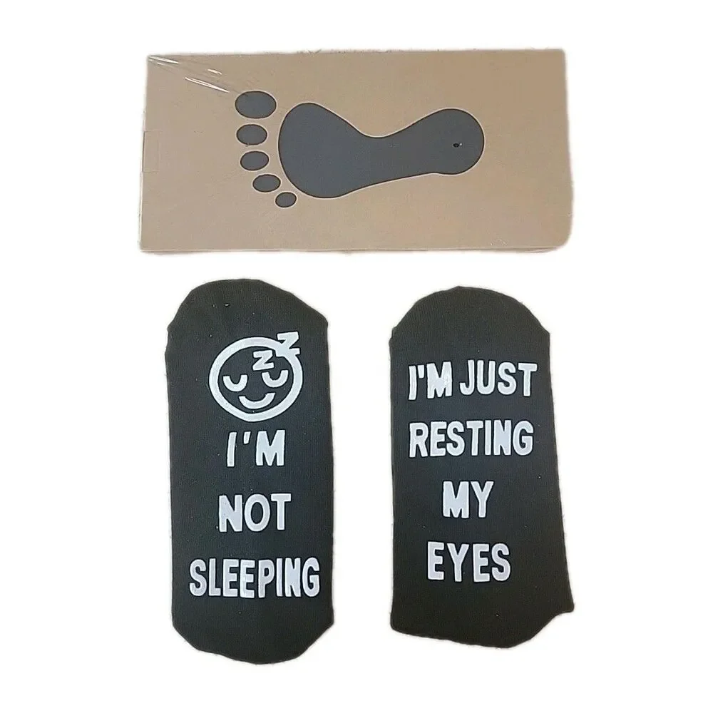 Novelty Funny Gift Socks  Christmas Gifts for Dad Mom Grandpa Him/Her Sz 6-12